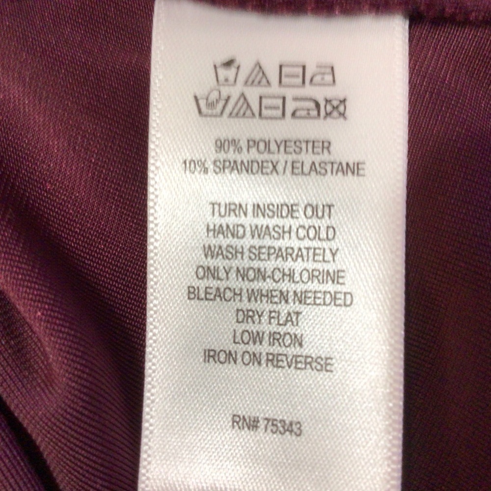 Cynthia Rowley Velvet Sleeveless Cut Out Mini Dress Burgundy Small - Picture 10 of 10